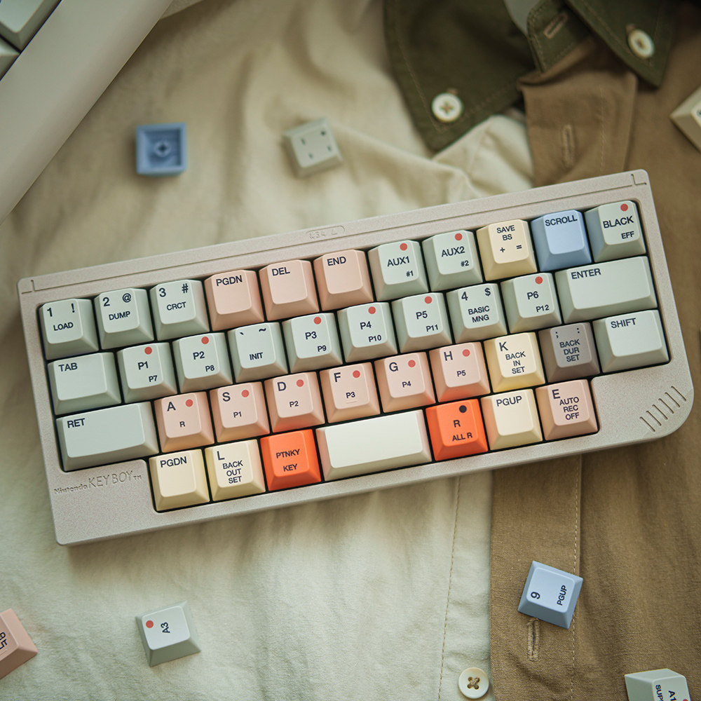 Retro Gaming Style - Fbb keycaps s9000 estilo retro para