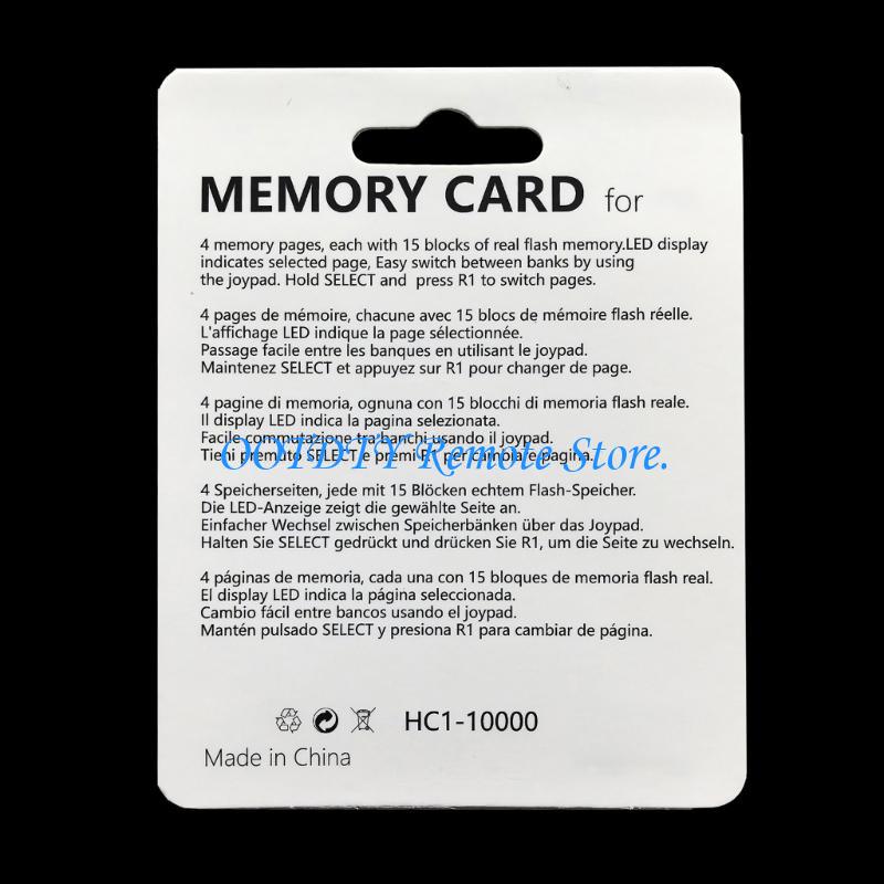 Memory Card Ps1 - O cartão memória pouco peso 4MB