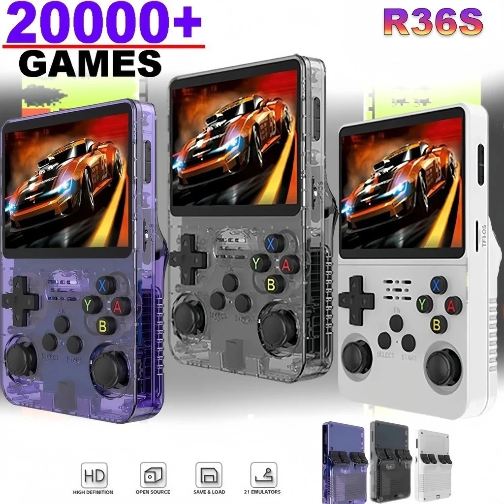 Retro Gaming Cabinet - Mini console de videogame portátil retrô