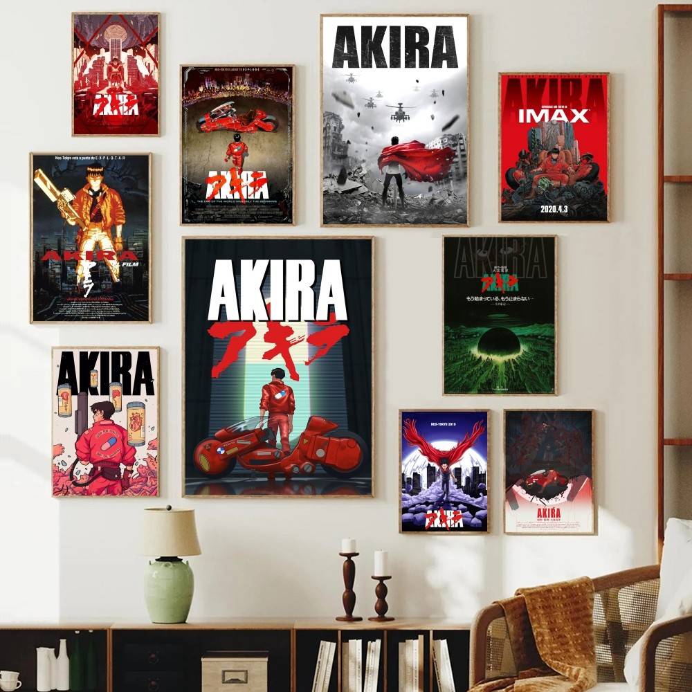 Retro Gaming Wallpaper - Pôster de Papel Akira Anime Retrô