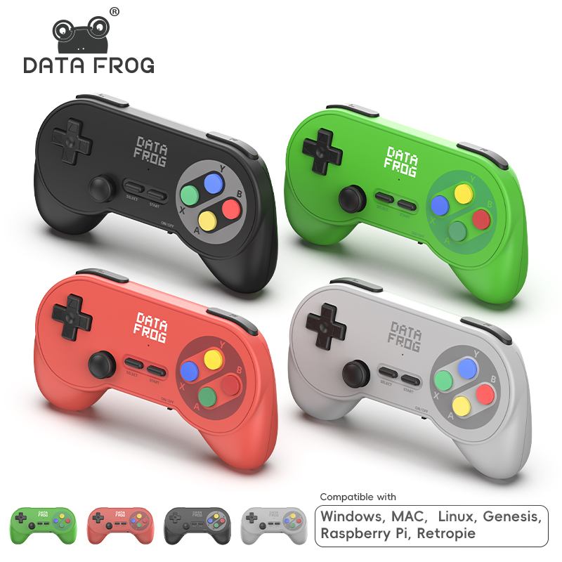 Retro Gaming Style - Controle de Jogo Retro Sem Fio