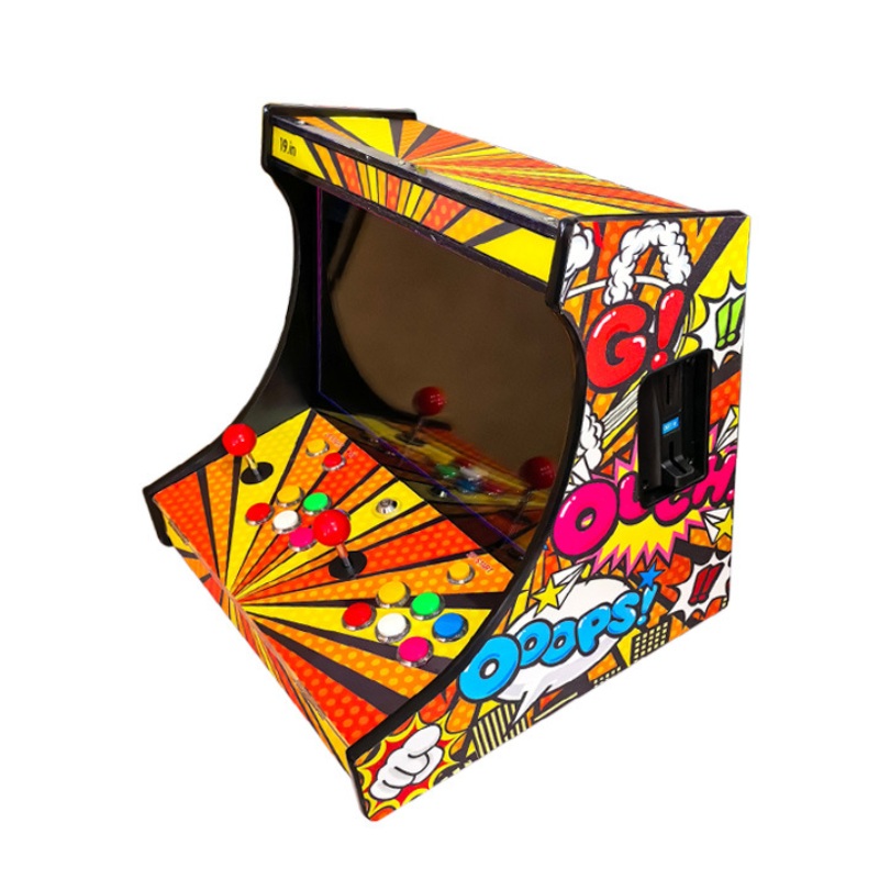 Retro Gaming Cabinet - Máquina de Videogame Arcade Bartop LCD