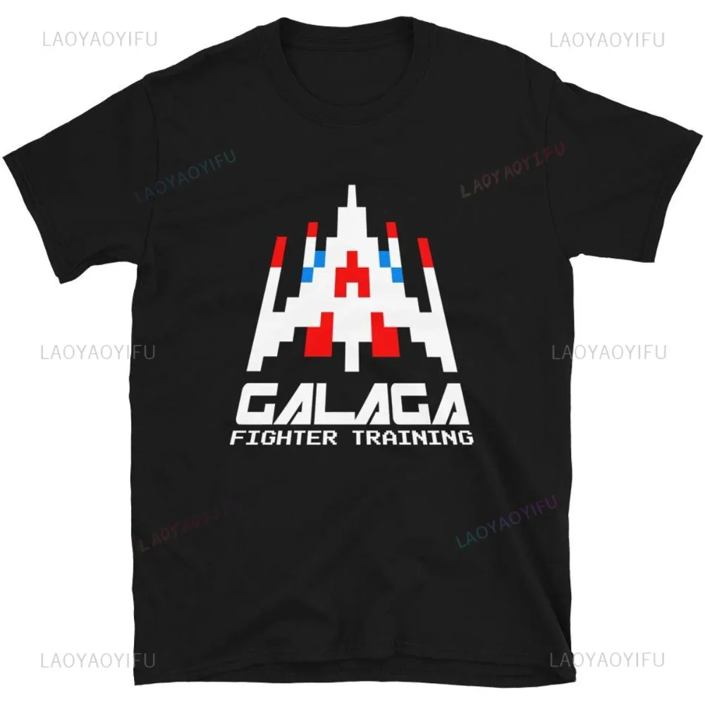 Retro Gaming Style - Arcade Galaga-camiseta vintage masculina, videogame, jogo