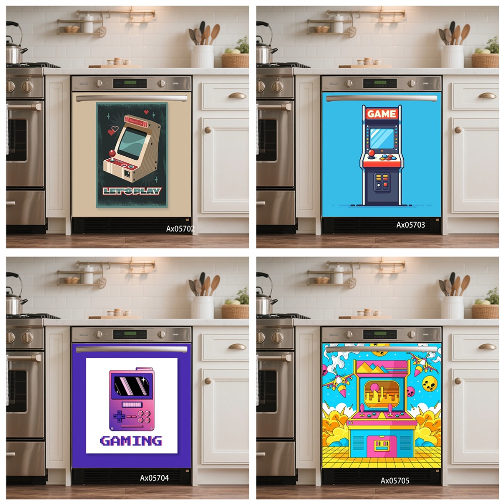 Retro Gaming Style - Adesivo Decorativo Retrô Pixel dos Anos
