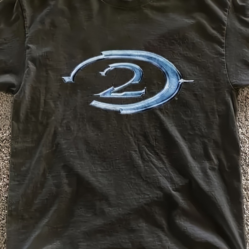 Retro Gaming Style - Camiseta Retro Halo 2 para Jogadores,