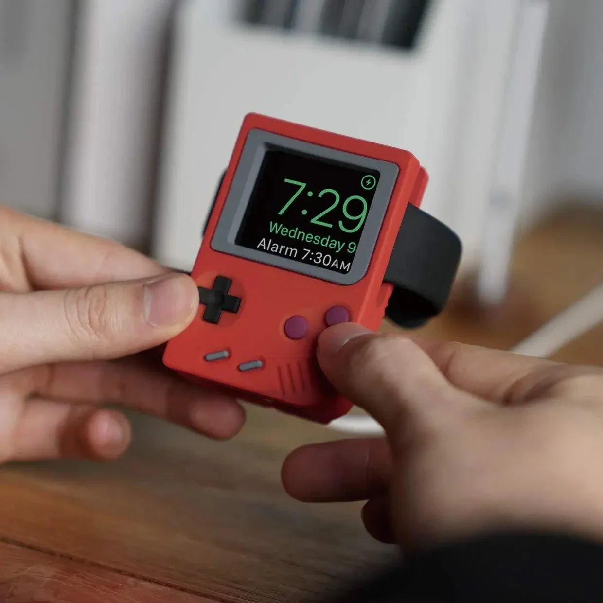 Retro Gaming Handheld - Suporte de Silicone para Carregador de