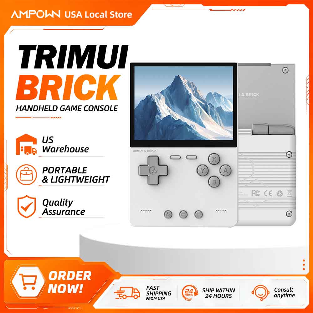 Retro Gaming Linux - Trimui tijolo console de jogos portátil