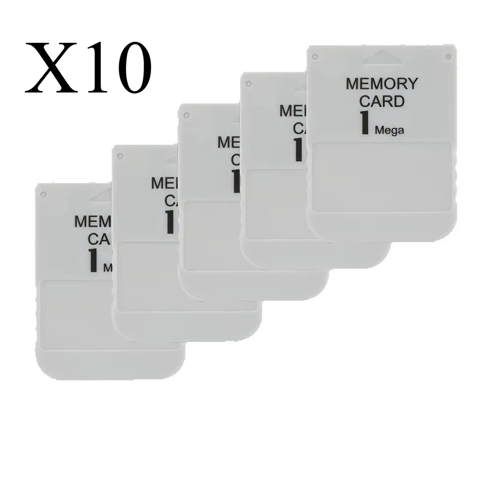 Memory Card Ps1 - 10x PARA PS1 Cartão de Memória
