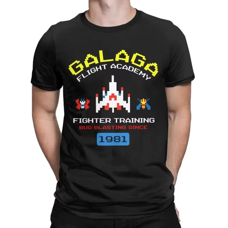 Retro Gaming Style - Camiseta Retro Vintage Galaga do Jogo