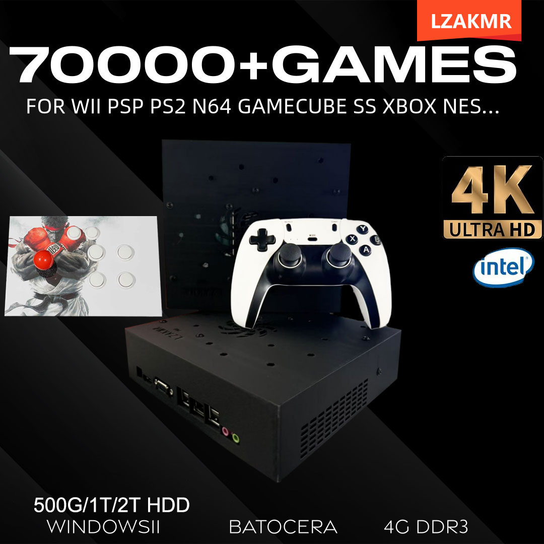 Retro Gaming Table - Console de jogos retrô 70000 +