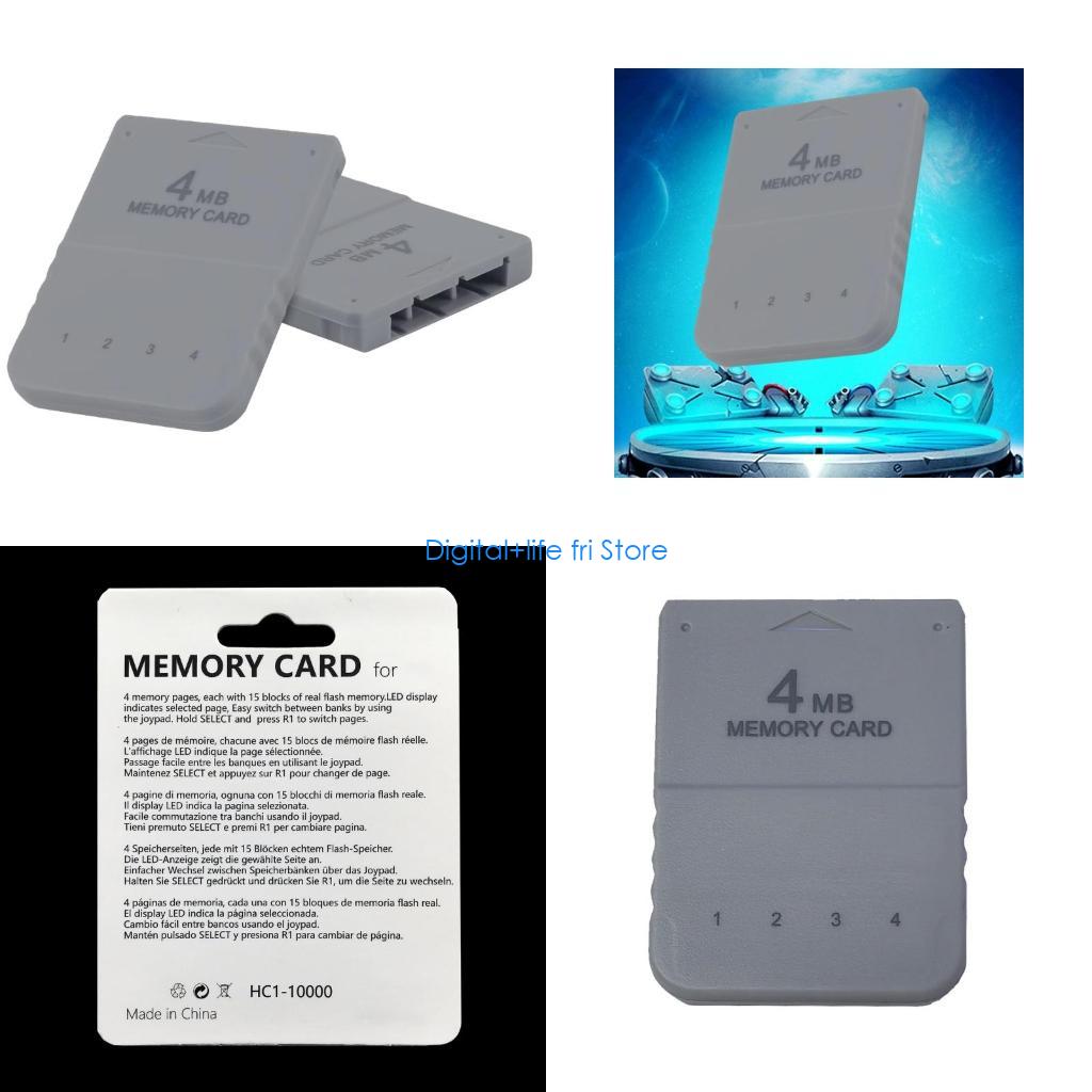 Memory Card Ps1 - E06D Cartão memória leve 4MB 4Mega