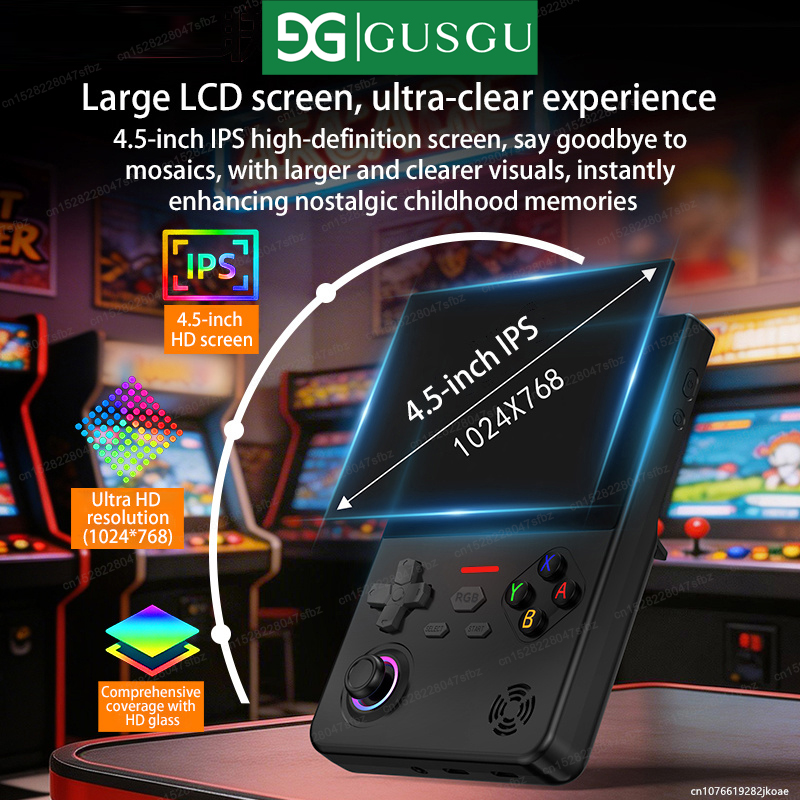 GUSGU H7 Console de Jogos Retr - Retro Gaming On Linux avaliação e preço