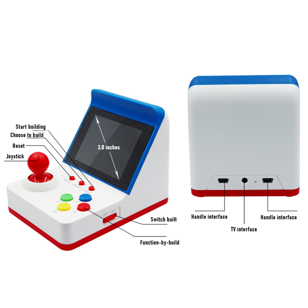 3inch 8Bit Retro Mini Estação  - Retro Gaming Handheld avaliação e preço
