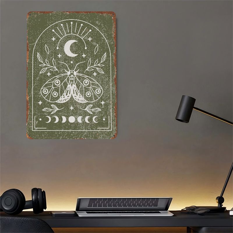 Placa de Metal Vintage Persona - Retro Gaming At Home avaliação e preço