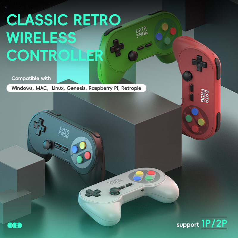 Controle de Jogo Retro Sem Fio - Retro Gaming Style avaliação e preço