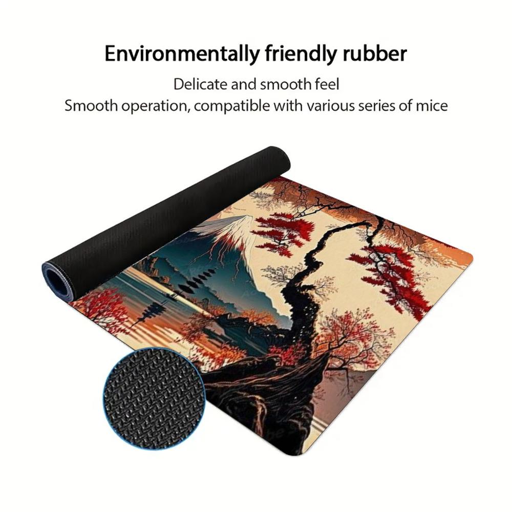 Mousepad Grande Ukiyo-e com Mo - Retro Gaming Keyboard avaliação e preço