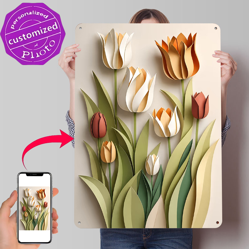 Pôster Impresso de Tulipas em  - Retro Gaming Wallpaper avaliação e preço