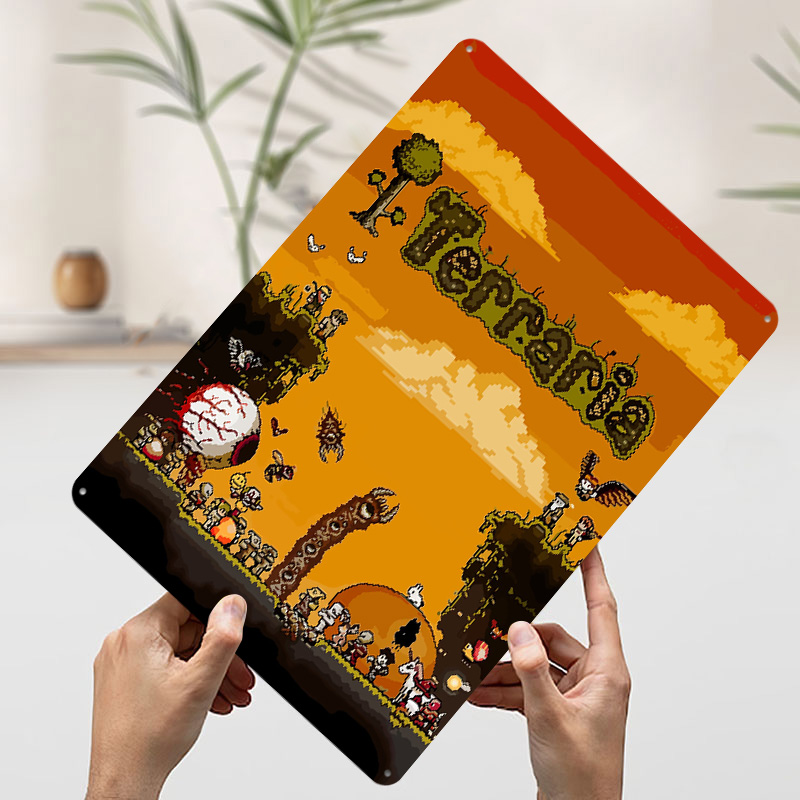 Pôster Impresso do Jogo Terrar - Retro Gaming At Home avaliação e preço