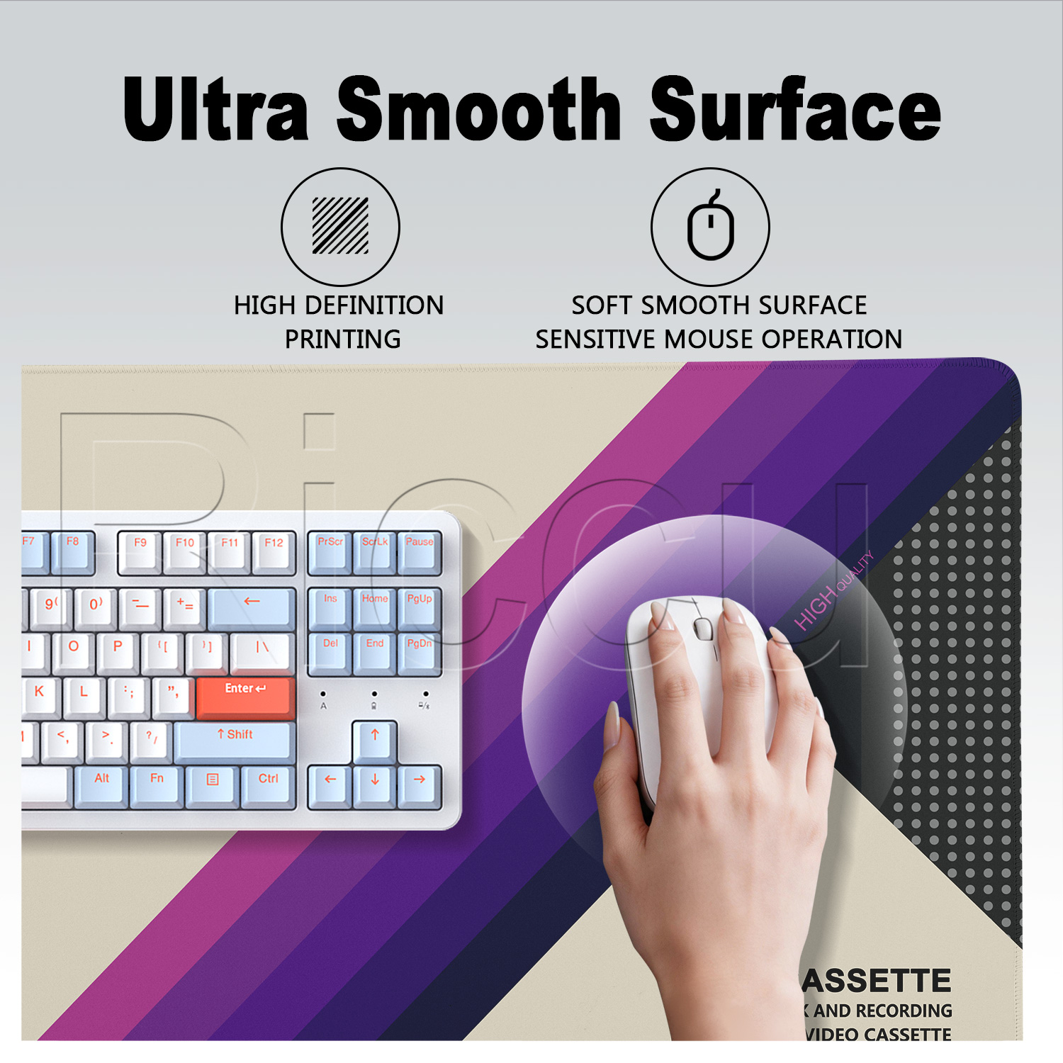 Mouse Pad com Impressão HD Est - Retro Gaming Style avaliação e preço