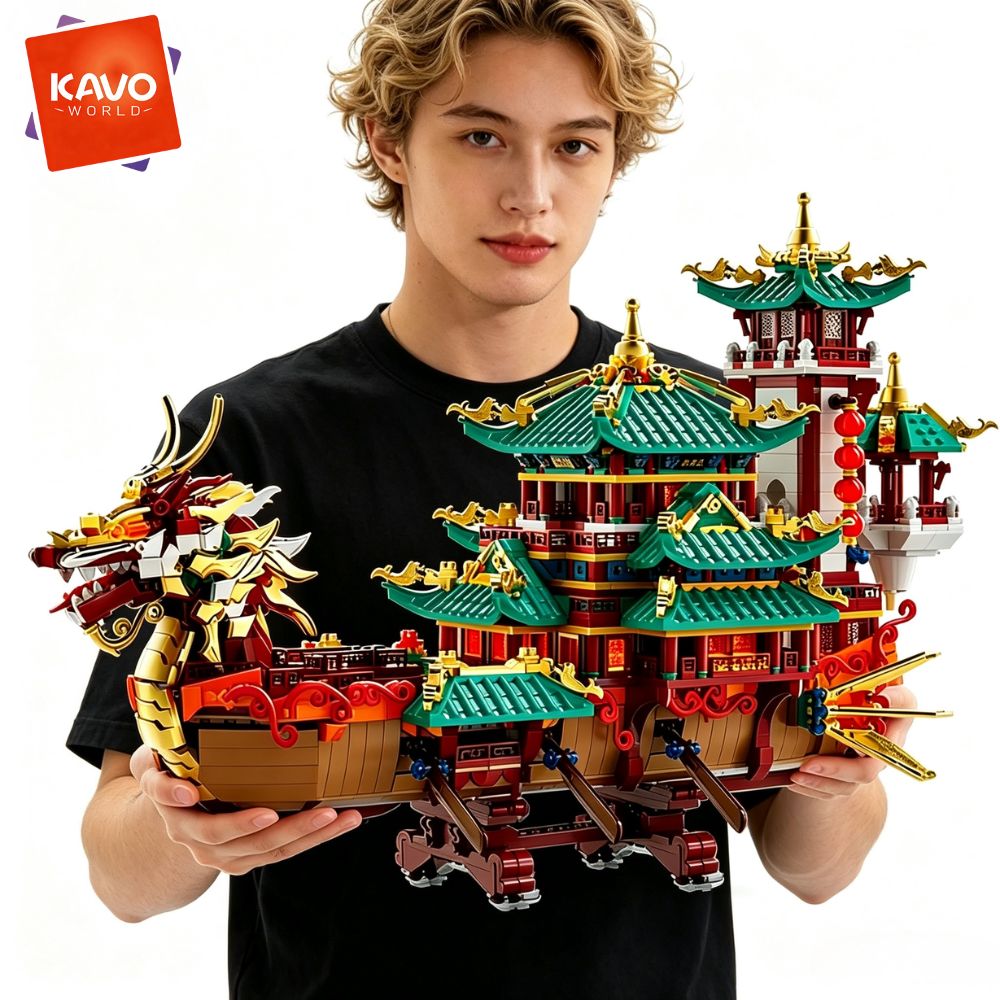 KAVOWORLD 2453 peças Blocos de - Retro Gaming Cabinet avaliação e preço