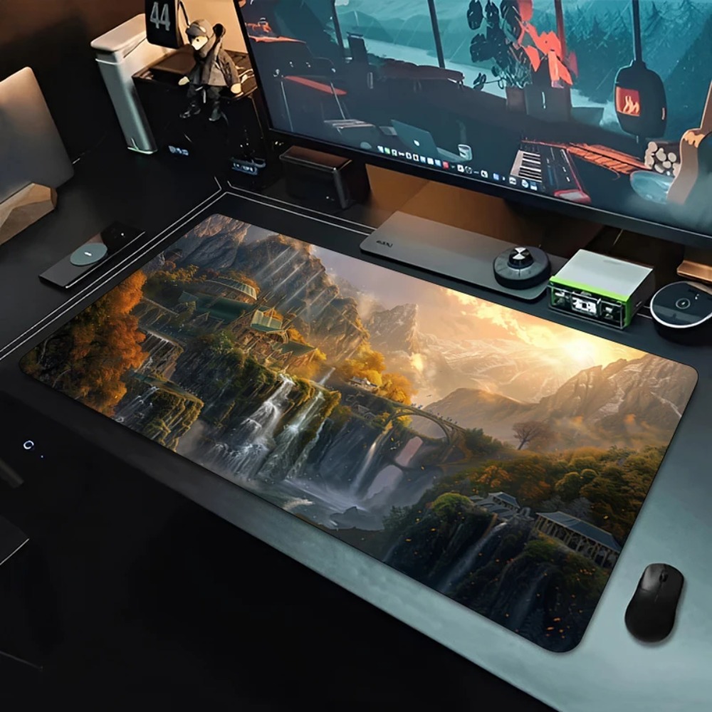 Mouse Pad Grande Vintage com P - Retro Gaming Keyboard avaliação e preço