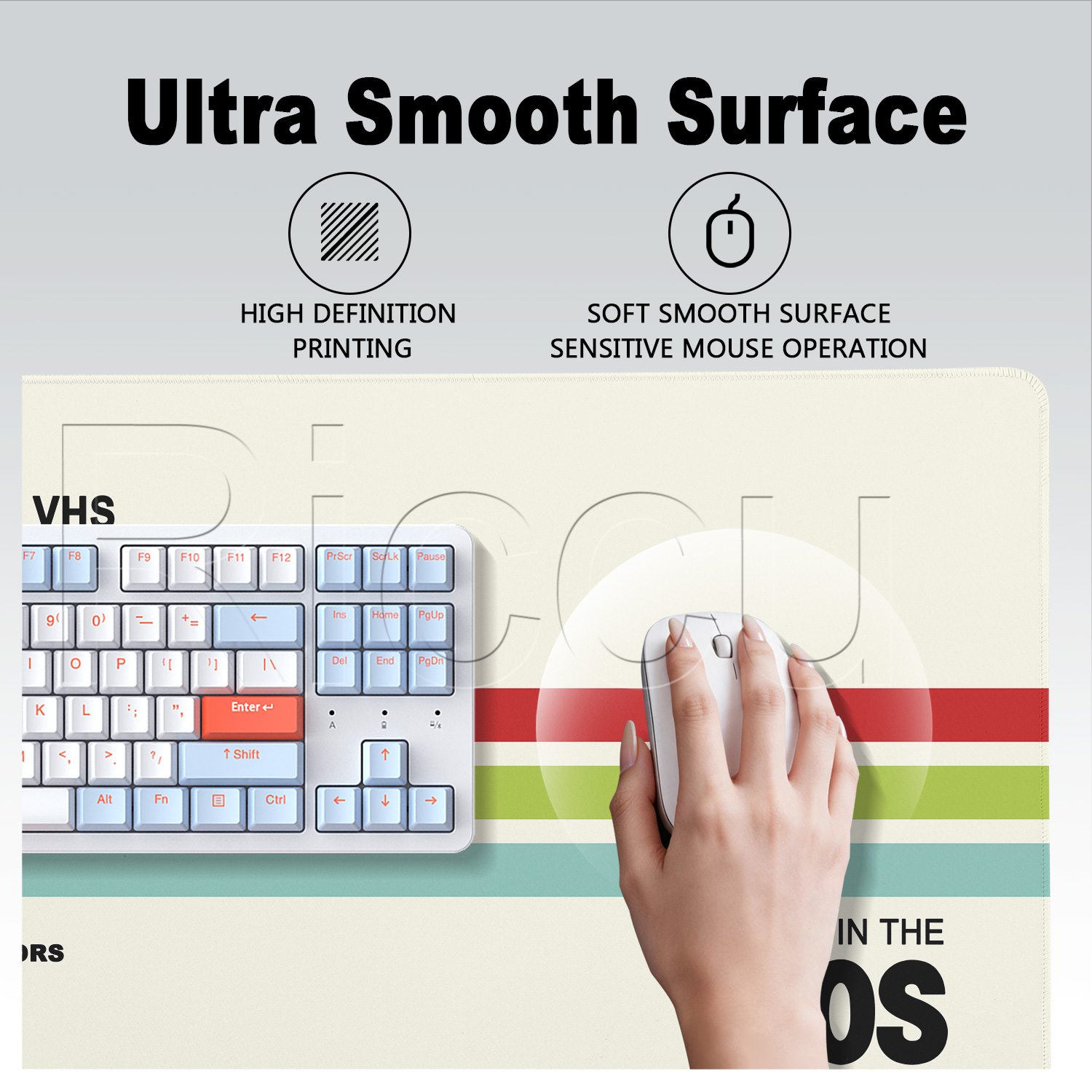 Mouse Pad Estilo Retro VHS par - Retro Gaming Keyboard avaliação e preço