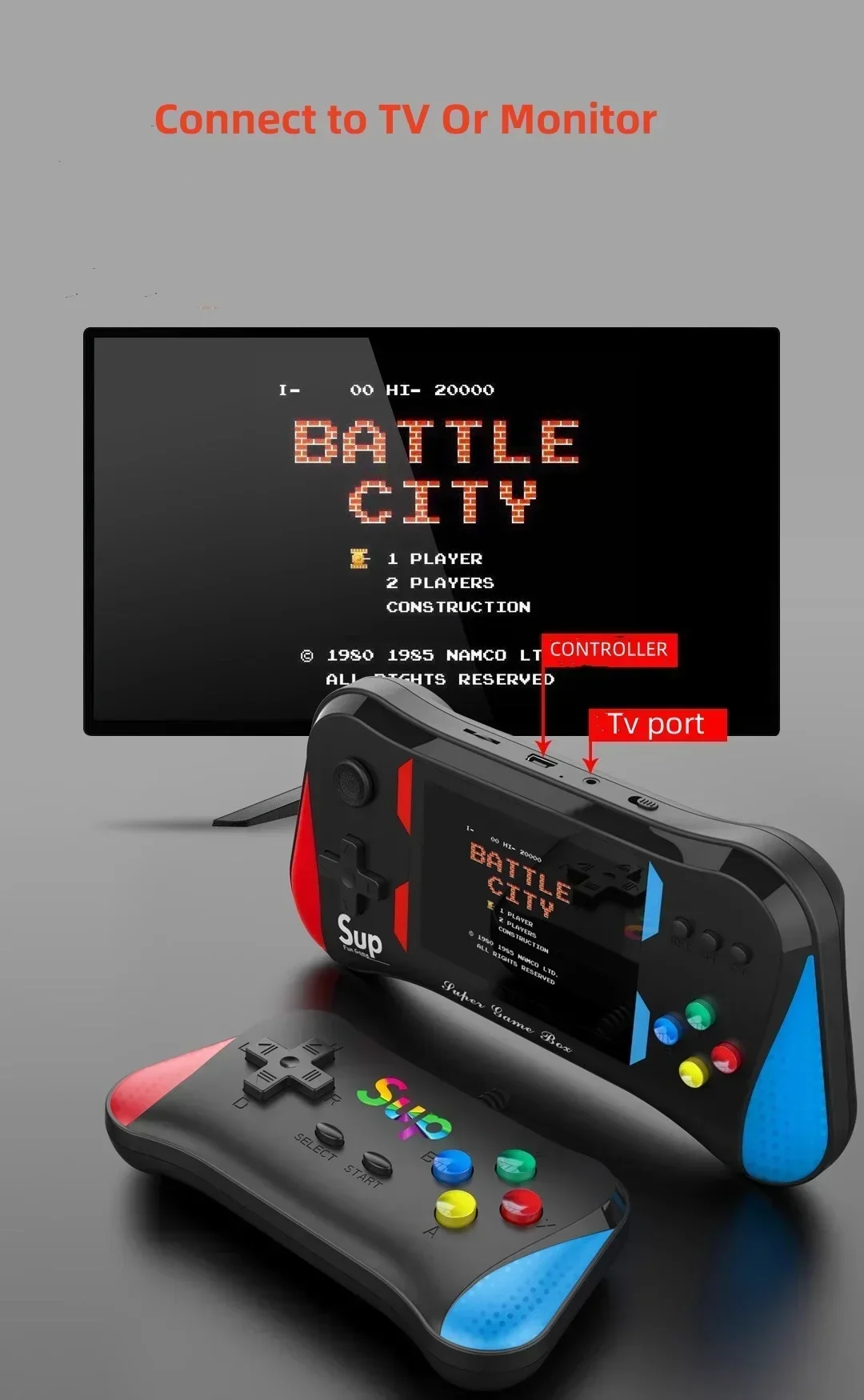 Console de jogo infantil palma - Retro Gaming Handheld avaliação e preço