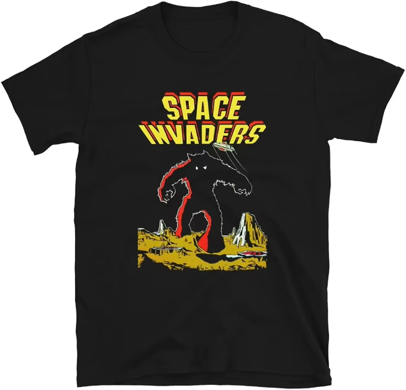 Camiseta Retro Vintage Galaga  - Retro Gaming Style avaliação e preço
