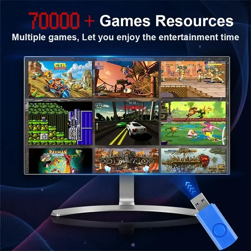 Console de jogos retrô 70000 + - Retro Gaming Table avaliação e preço