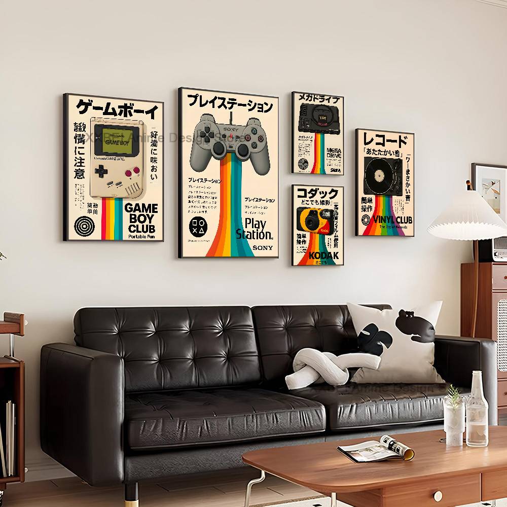 Pôster de Console de Videogame - Retro Gaming Wallpaper avaliação e preço