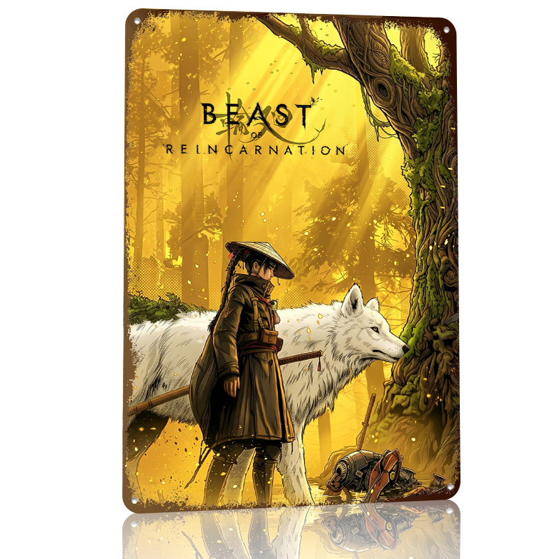 Pôster impresso de jogos Beast - Retro Gaming At Home avaliação e preço